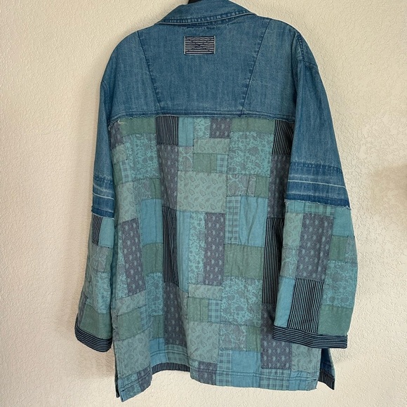 We The Free Heritage Quilted Shirt Jacket MWT - Picture 8 of 10